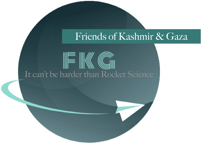 FRIENDS OF KASHMIR AND GAZA Logo